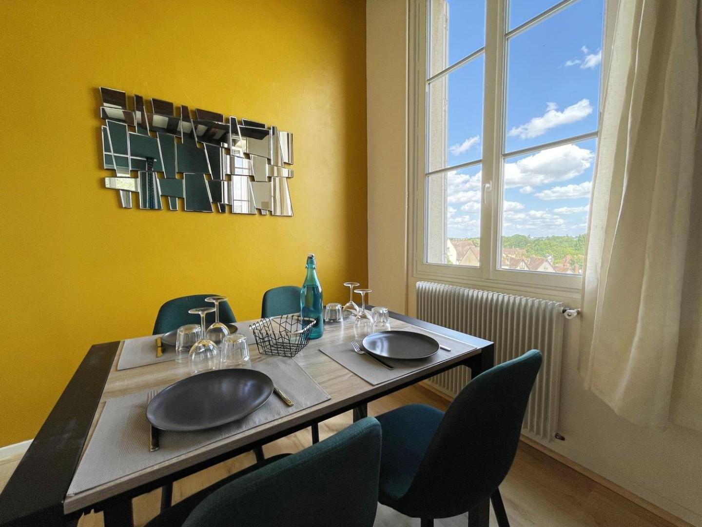 Apartamento L'Horizon - Entree Independante - Parking Chartres Exterior foto