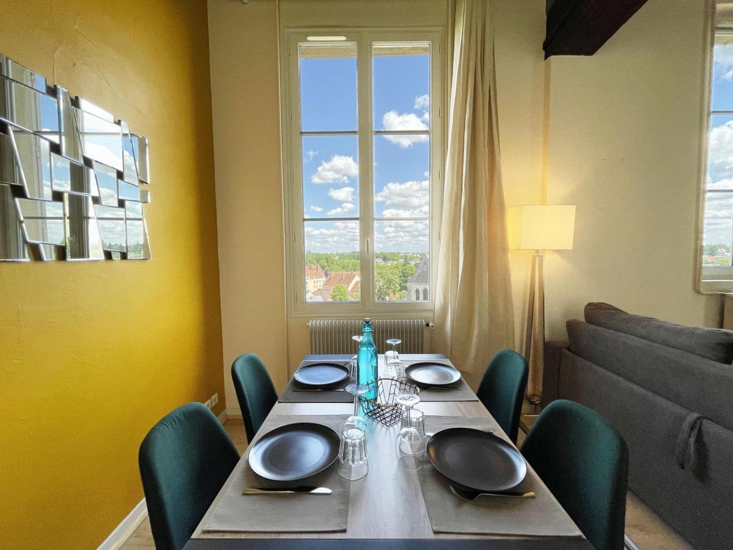 Apartamento L'Horizon - Entree Independante - Parking Chartres Exterior foto